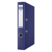Segregator dźwigniowy Master-s Donau granatowy z szyną A4/50 (3947001PL-18)