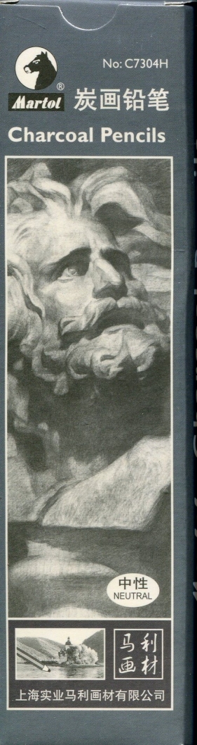 Węgiel w drewnie C7304 szary średnio twardy 12 sztuk (C7304 H)