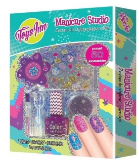 Manicure Studio Zestaw do stylizacji paznokci fioletowy (1420)