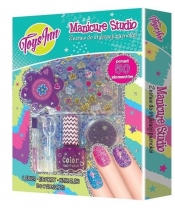 Manicure Studio Zestaw do stylizacji paznokci fioletowy (1420)