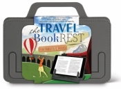 Travel BookRest - szary uchwyt do książki/tabletu