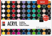Farby akrylowe Basic 3,5ml 80szt