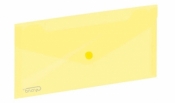 Koperta na zatrzask 254x130mm żółta GRAND