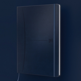 Notatnik Oxford Signature A5/80k kratka - niebieski