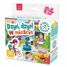 Puzzle malucha Dzyń, dzyń! W mieście