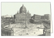 Karnet z kopertą ITW 004 Basilica di San Pietro