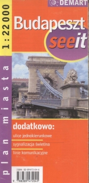 Budapeszt see it plan miasta - <br />