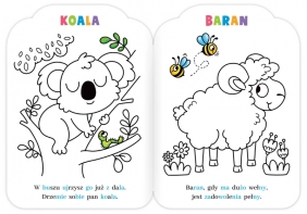 Malowanki rymowanki z misiem. Czytam sylabami i koloruję - Opracowanie zbiorowe