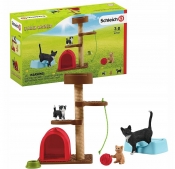Schleich Farm World: Czas na zabawę z uroczymi kotkami (42501)