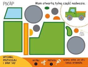 Moje pierwsze wycinanki. Pojazdy - Opracowanie zbiorowe