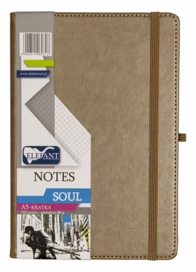Notes Soul A5/192k. kratka - Szary