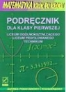 z.Matematyka Krok po kroku LO KL.1. Podręcznik. Zakres podstawowy i rozszerzony Ryszard J. Pawlak