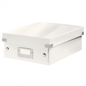 Pudło archiwizacyjne Leitz Click & Store z przegródkami - biały 220 mm x 100 mm x 285 mm (60570001)