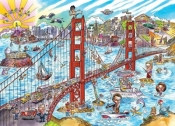 Puzzle 1000 Doodle Town- San Francisco