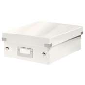 Pudło archiwizacyjne Leitz Click & Store z przegródkami - biały 220 mm x 100 mm x 285 mm (60570001)