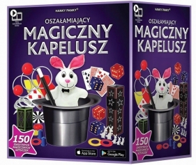 Magiczny kapelusz z króliczkiem: 150 sztuczek (4604)