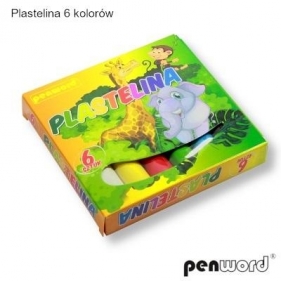 Plastelina 6 kolorów