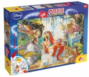 Puzzle dwustronne plus Księga Dżungli 108 (304-48045)