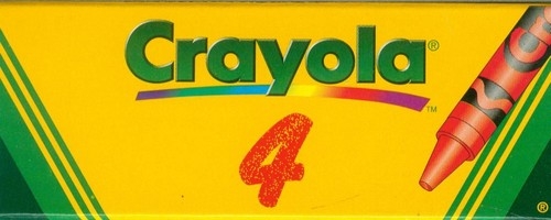 Kredki świecowe Crayola 4 sztuk (0004)