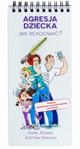 Fiszki. Agresja dziecka (jak reagować?) - Kamil Nowak, Justyna Rokicka