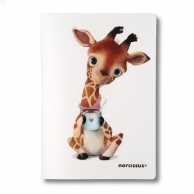 Zeszyt PP A5/32K kratka - Cute, 1 szt. (50046)