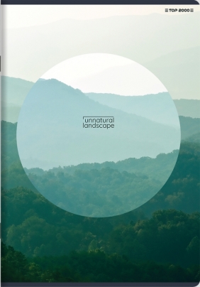 Zeszyt Top 2000 Unnatural Landscape A5/60k kratka z marginesem, 1 szt