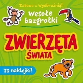 Wesołe bazgrołki. Zwierzęta świata - Bardos Krystyna 