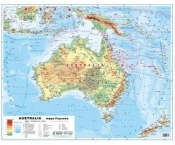 Australia 1:12 100 000 mapa pol. i fiz. ścienna - Opracowanie zbiorowe