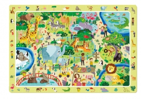 Puzzle obserwacyjne 80: W zoo (DOP300259)