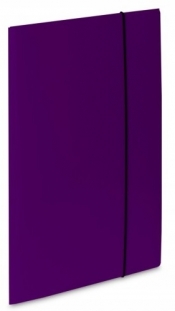 Teczka z gumką Vaupe 1 A4 fioletowa 450g (302/01/T)