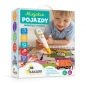 Mówiące puzzle interaktywne ",Miejskie pojazdy",. (zestaw z piórem Kakadu) - Magdalena Młodnicka .