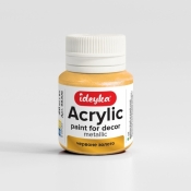 Farba akrylowa metaliczna Czerwone złoto 20ml