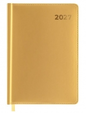 Terminarz 2027 A5 dzienny złoty