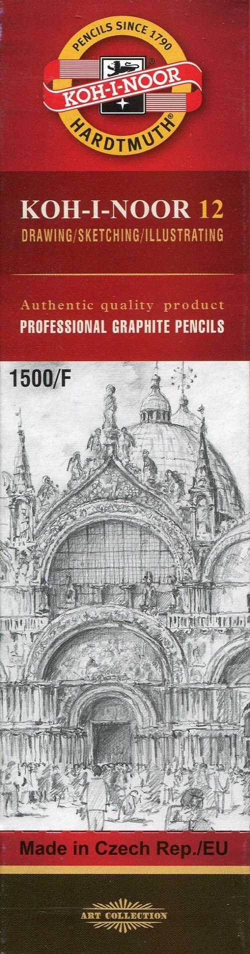 <img src='https://webimage.pl/pics/046/6/d767635.jpg' style='height:440px' /> Ołówek grafitowy 1500/F 12 sztuk