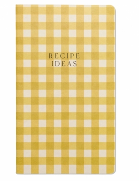 Zestaw 3 notatników: Kitchen Meal Planner, Grocery List, Recipe Ideas