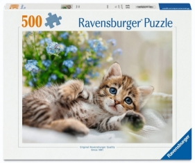 Ravensburger, Puzzle 500: Kotek (12001904)