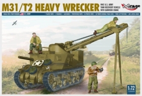 WWII Amerykański pojazd ratowniczy M31/T2 1:72