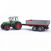 Pojazd Traktor Fendt 209 S z przyczepą wywrotką (BR-02104)