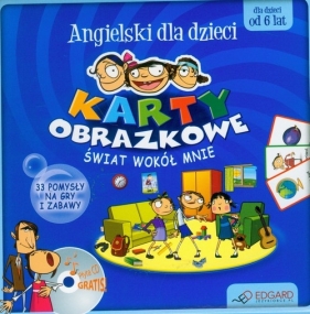 Angielski Karty dla dzieci Świat wokół mnie - Kostrzębska Karolina