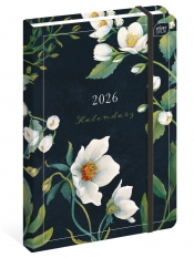 Kalendarz książkowy A5/192k - Mat+UV Fiori