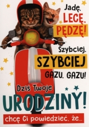Karnet urodziny K.B6-1706