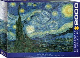 Puzzle 2000: Gwiaździsta noc, Vincent van Gogh (8220-1204)