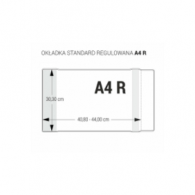 Okładka Biurfol A4R A4 303 mm x 408-440 mm (OZB-46)