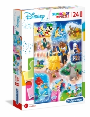 Puzzle Maxi SuperColor 24: Disney Dance Time (24204)