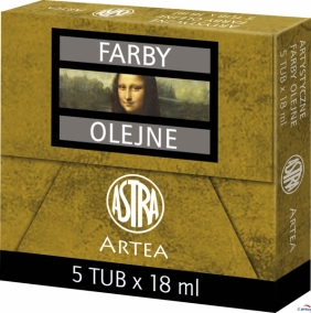 Farba olejna Astra - Biel tytanowa 75ml (83410946)