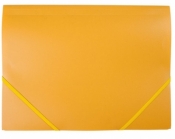 Teczka A4 plastikowa z gumką żółta D.RECT