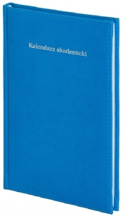 Kalendarz akademicki A5 tyg. Vivella Niebieski
