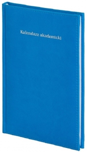 Kalendarz akademicki A5 tyg. Vivella Niebieski