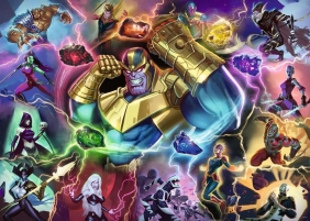 Ravensburger, Puzzle Disney Villainous 1000: Thanos (16904)