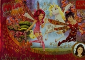 Puzzle 160 Mia and Me Shine color puzzle Przy wodospadzie (30004)
